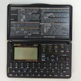 ZQ-2200 SHARP Organizer Box Manual #2