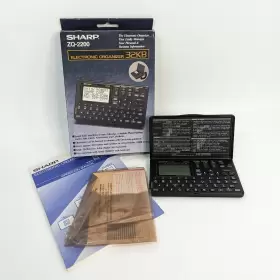 ZQ-2200 SHARP Organizer Box Manual