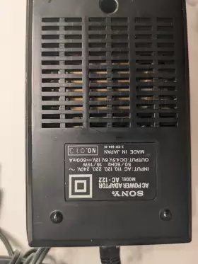 AC-122 SONY Power Adapter Plug #2