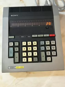 ICC-200 SONY Sobax Calculator #2