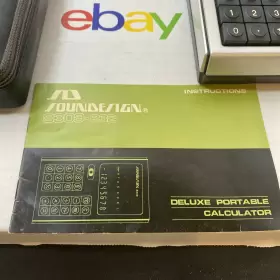 8309-232 SOUND DESIGN Deluxe Calculator #3