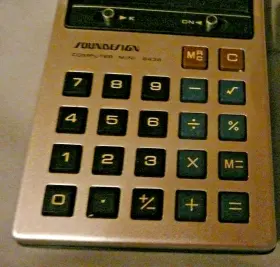 8438 SOUNDESIGN Mini Calculator #2