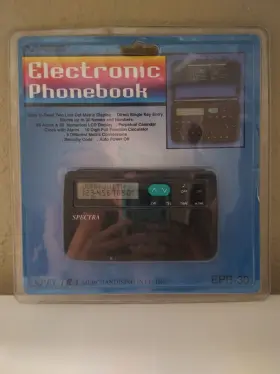 EPB-30 SPECTRA Phonebook Calendar Alarm Clock Calculator #2