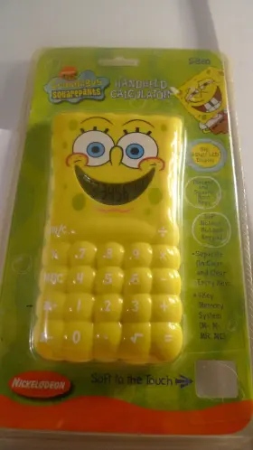 SB60 SPONGEBOB SQUAREPANTS Handheld Calculator Nickelodeon