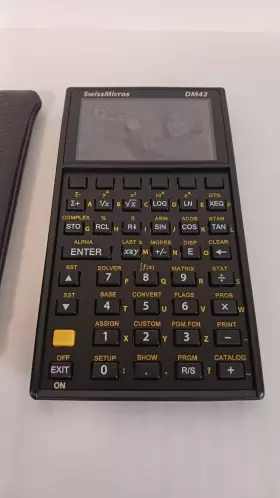 DM42 SWISS MICROS Scientific Programmable Calculator Charging #3