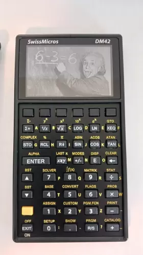 DM42 SWISS MICROS Scientific Programmable Calculator Charging