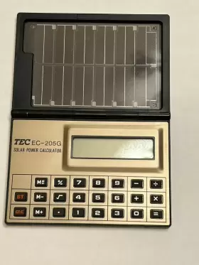 EC-205G SOLAR Power Credit Card Calculator