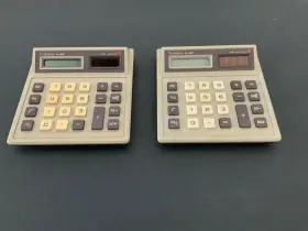SL881 TECHNICO Solar Calculator Nostalgic Set