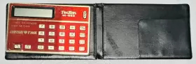 MX-855 TECXON Pocket Calculator Exchanger Cointreau Twa