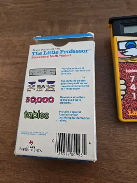 033317009534 TEXAS INSTRUMENTS Professor Calculator Box #3
