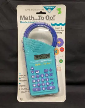 033317064984 TEXAS INSTRUMENTS Math Go Calculator Learn Fun