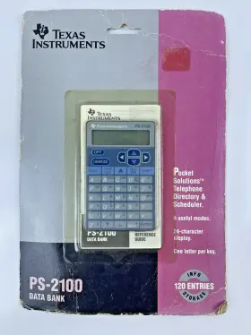 2100 TEXAS INSTRUMENTS Data Bank Scheduler Telephone