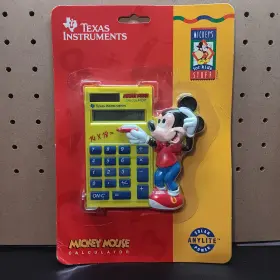 033317086078 TEXAS INSTRUMENTS Mickey Mouse Calculator Kids