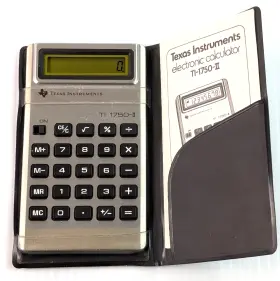 1750-II TEXAS INSTRUMENTS Calculator Manual