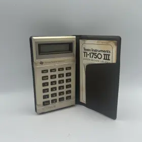 1750-III TEXAS INSTRUMENTS Calculatrice Manual