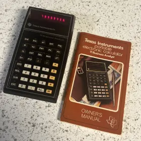 A3978 TEXAS INSTRUMENTS Analyst Calculator Converted