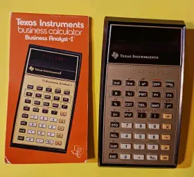 ATA-1580 TEXAS INSTRUMENTS Analyst Calculator Manual #3