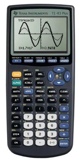 B00001N2QU TEXAS INSTRUMENTS Graphing Calculator Math Science