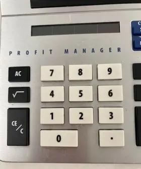 BA-20 TEXAS INSTRUMENTS Profit Manager Calculator Solar Power #2