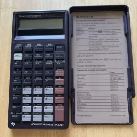 Texas Instruments Ba2plus Vtg Ball Plus Advanced Business Analyst Handheld Calculator Texas Instruments Ba2plus Vtg Ball Plus Advanced Business Analyst Handheld Calculator