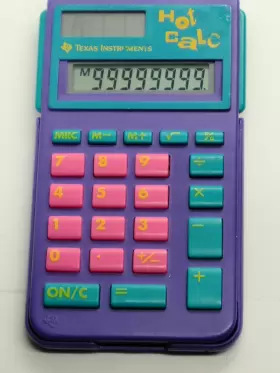 C-0493 TEXAS INSTRUMENTS Calc Solar Pocket Calculator