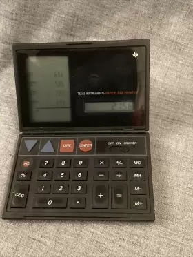 I-0987 TEXAS INSTRUMENTS Collectors Calculator Paperless