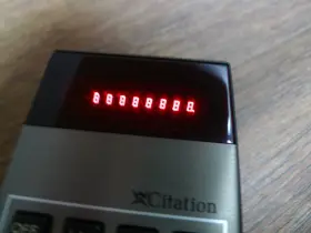 M4986-7 TEXAS INSTRUMENTS Western Auto Citation Calculator #2