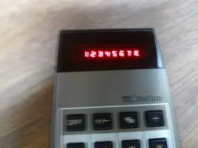 M4986-7 TEXAS INSTRUMENTS Western Auto Citation Calculator #3