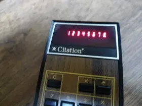M4986 TEXAS INSTRUMENTS Western Auto Citation Calculator #3