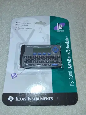 PS-2000 TEXAS INSTRUMENTS Data Bank Scheduler Nos