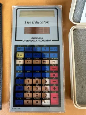 PS6860SI TEXAS INSTRUMENTS Calculators Baii Overhead Educator #3