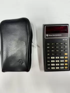 SR-40 TEXAS INSTRUMENTS Calculator Zipper
