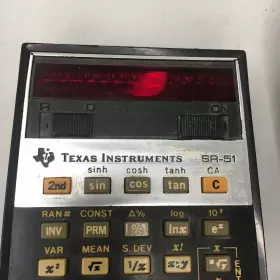 SR-51 TEXAS INSTRUMENTS Calculator Cords #3