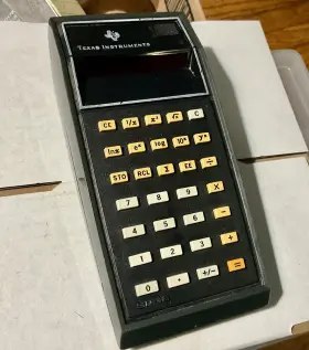 SR16 TEXAS INSTRUMENTS Slide Rule Calculator