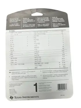 T1-1795 TEXAS INSTRUMENTS Solar Calculator #2