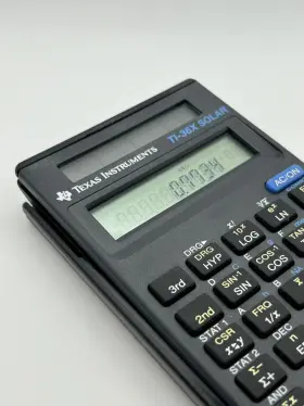 T1-36X TEXAS INSTRUMENTS Scientific Solar Calculator Cover