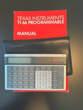 T1-66 TEXAS INSTRUMENTS Programable Calculator Booklet