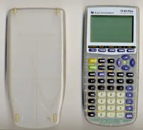 T1-83 TEXAS INSTRUMENTS Graphing Calculator Cover