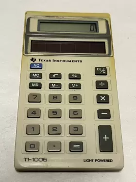 TI-1006 TEXAS INSTRUMENTS Calculator Light #2