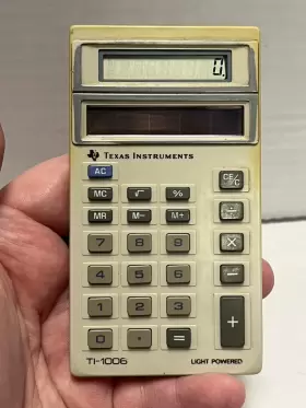 TI-1006 TEXAS INSTRUMENTS Calculator Light #3
