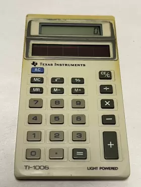 TI-1006 TEXAS INSTRUMENTS Calculator Light