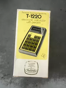 TI-1220 TEXAS INSTRUMENTS Calculator Box