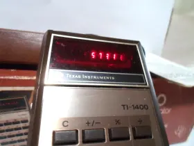 TI-1400 TEXAS INSTRUMENTS Insruments Calculator Box #3