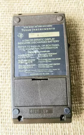 TI-1450 TEXAS INSTRUMENTS Calculator #2