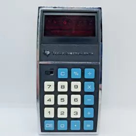 TI-1500 TEXAS INSTRUMENTS Calculator Zipper Pouch #2