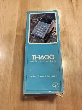 TI-1600 TEXAS INSTRUMENTS Calculator Power Supply Box #2