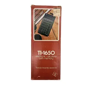 TI-1650 TEXAS INSTRUMENTS Calculator Box Ac Adapter