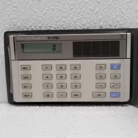 TI-1780 TEXAS INSTRUMENTS Solar Light Calculator Box Manual #2