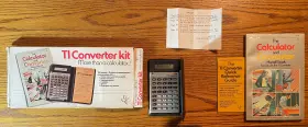 TI-1890 TEXAS INSTRUMENTS Converter Calculator Bat