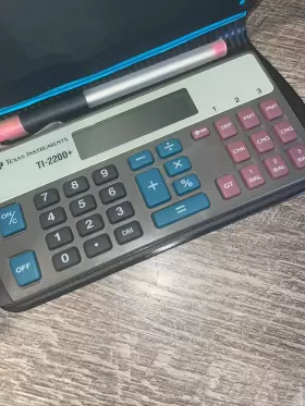 TI-2200 TEXAS INSTRUMENTS Calculator Institutions #3